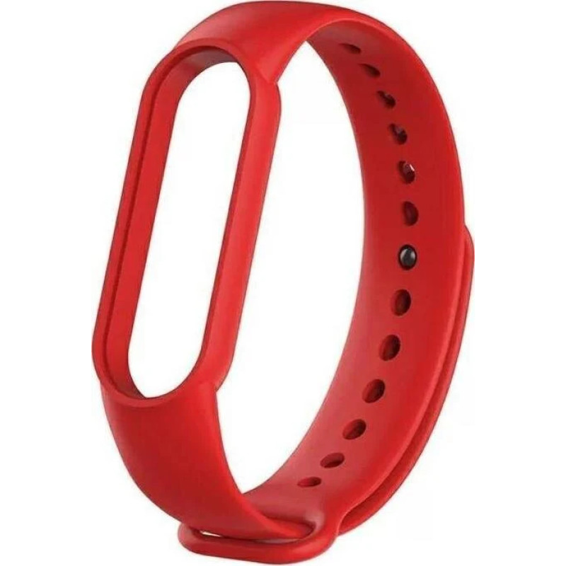 Beline pasek Mi Band 3|4 czerwony|red