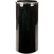 Dekoratīvā stikla vāze 21x45 Capri melna