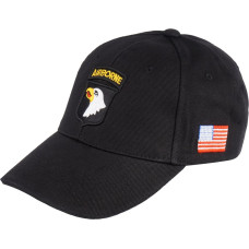 Fostex - Beisbola cepure 101. Airborne - melna