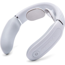 SKG Kakla masieris ar TENS EMS elektrostimulāciju un kompresi 4356E - balts