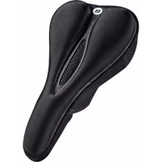 Rockbros Gēla velosipēda sēdekļa pārvalks ar memory putām, M izmērs - melns