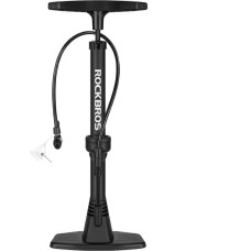 Rockbros 42510001001 floor bicycle pump - black