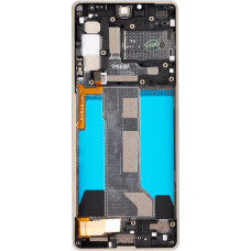 LCD Display + Touch Unit + Front Cover Sony Xperia 10 IV White (Service Pack)