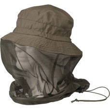 Mil-Tec - Boonie cepure ar moskītu tīklu - Zaļa - 12331001