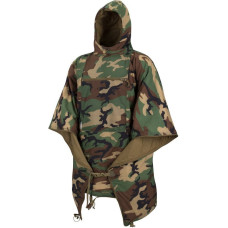 Helikon - Swagman Roll Poncho - Climashield Apex - US Woodland - PO-SMR-NL-03