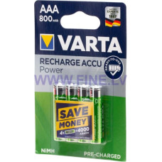 Varta AAA Rechargable 800mAh 4pcs