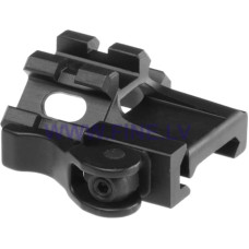 Leapers QD Angle Mount Triple Rail 1-Slot