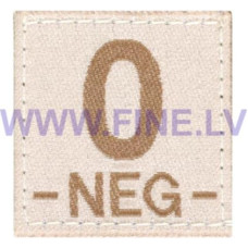 Clawgear 0 Neg Bloodgroup Patch