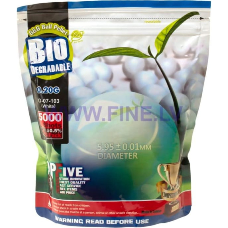 0.20g Bio Precision BBs 5000rds