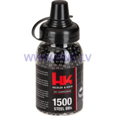 4.5mm BB Black Steel Shot 1500rds Bottle