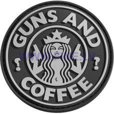 JTG Guns and Coffee Rubber Patch