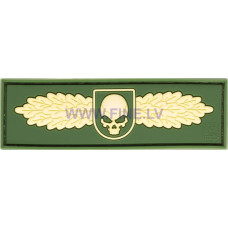 JTG SOF Skull Badge Rubber Patch