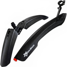 Rockbros Bicycle Fender with LED light Rockbros DNB8001BK (black)