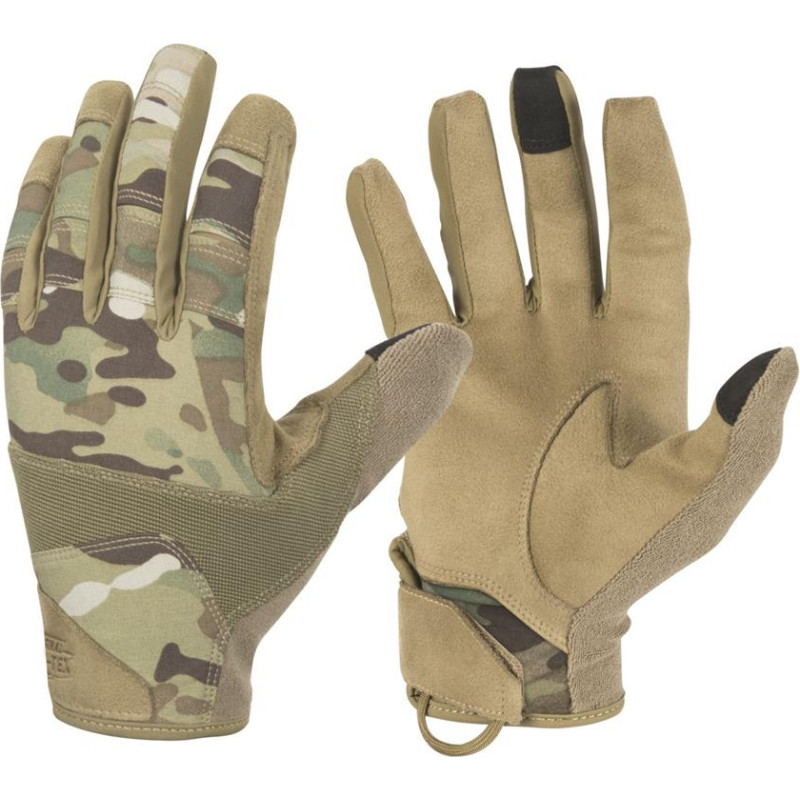 Helikon - Range Tactical Gloves Hard - MultiCam / Coyote - RK-RNG-PO-3411A (M)