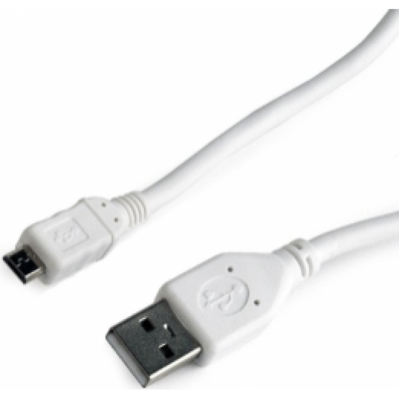 Kabelis Gembird USB Male - MicroUSB Male 1m White