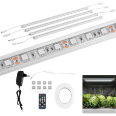 Hillvert Lampa augu audzēšanai 120 LED 50 cm 20 W 4 gab