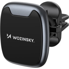 Wozinsky Magnētisks telefona turētājs automašīnas ventilācijas atverei, melns