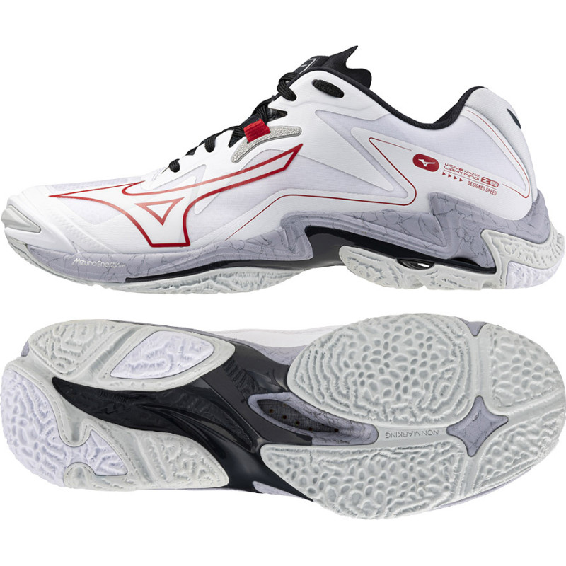 Mizuno WAVE LIGHTNING Z8 V1GA240096 / 41 / baltas kurpes