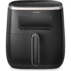 Philips 3000 series HD9257|80 fryer Double 5.6 L Stand-alone 1700 W Hot air fryer Black