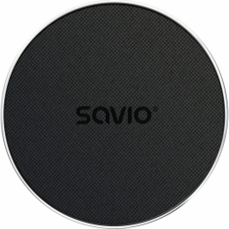 Lādētājs Savio Induction Charger 15W Black