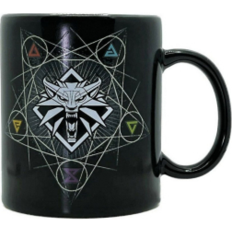 Good Loot Krūze Good Loot The Witcher 3 Witcher signs Heat Reveal Mug