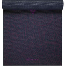 Gaiam Yoga Mat Plum Sundial 6 mm 62572