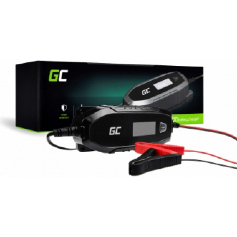 Lādētājs Green Cell Universal Charger for Motorbike Scooter AGM 6| 12V (4A)