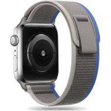 Tech-Protect Nylon Strap for Apple Watch 4|5|6|7|8|9|SE (38|40|41 mm) - Gray Blue