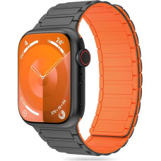 Tech-Protect IconBand Magnetic Strap for Apple Watch 4 | 5 | 6 | 7 | 8 | 9 | SE | Ultra 1 | 2 (42|44|45|49 mm) - Titanium Orange