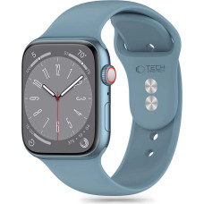 Tech-Protect Silicone Strap for Apple Watch 4 | 5 | 6 | 7 | 8 | 9 | SE | Ultra 1 | 2 (42 | 44 | 45 | 49 mm) - Blue