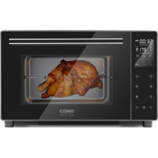 Caso Electronic Oven TO 32  Black  Easy to clean: Interior with high-quality anti-stick coating  Sensor touch  Height 34.5 cm  Width 54 cm