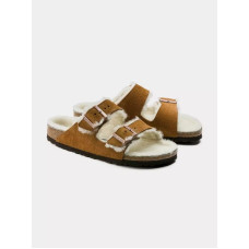 Birkenstock Arizona Shearling Mink W 1001135 flip-flops