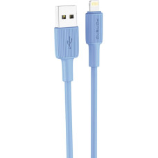 Foneng X100 USB-A to Lightning cable 2.4A, 1.2m (blue)