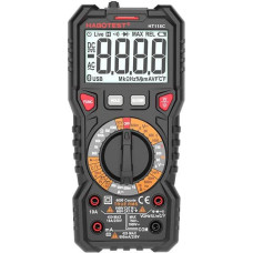 Habotest Digital Multimeter with Flashlight Habotest HT118C, True RMS, NCV, battery testing