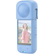 Silicone protective case PULUZ for Insta360 X4 (blue)