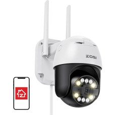 Zosi IP Outdoor Camera ZOSI C296 WiFi Pan Tilt 8MP Dual IP66 with 32GB microSD card