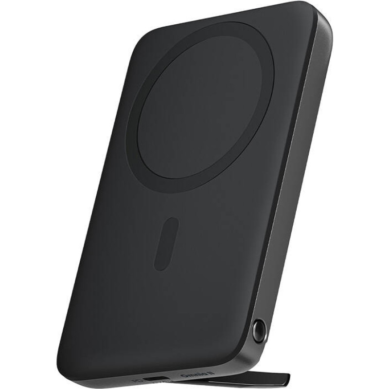 Magnetic powerbank Aukey PB-MS01, 6700mAh, 15W (black)
