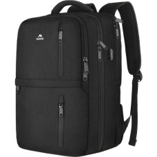 Matein 1197 Black USB 17'' laptop travel backpack