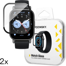 Wozinsky Full Glue Tempered Glass for Xiaomi Redmi Watch 5 Lite (2 pcs.)