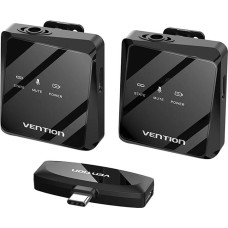 Vention Wireless microphone x2 Vention NCBB0 USB-C (black)