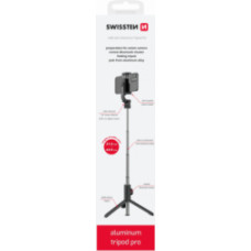 Selfie kāts Swissten Bluetooth Selfie Stick Aluminum Tripod