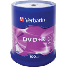 Matricas DVD+R AZO Verbatim 4.7GB 16x 100 Pack, Spindle