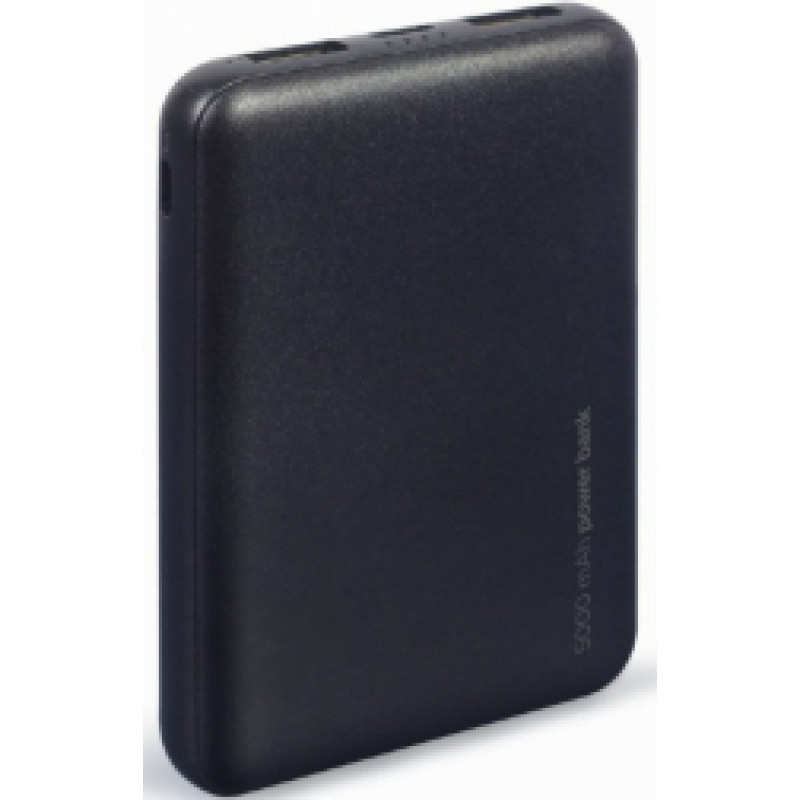 Enerģijas krātuve Gembird PB05-02 5000 mAh Black