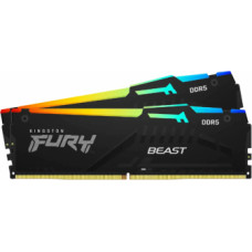 Operatīvā atmiņa Kingston FURY Beast 16GB RGB Black