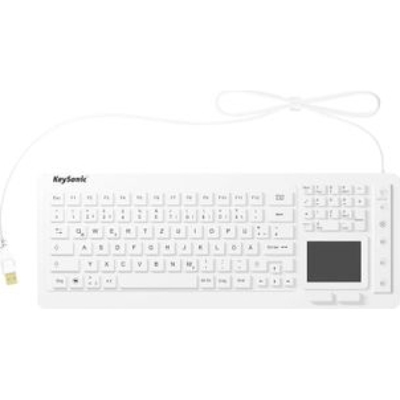 Raidsonic KeySonic Keyboard KSK-6231INEL - White