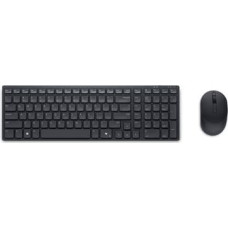 Dell Silent Keyboard and Mouse KM555 - keyboard and mouse set - QWERTZ - German - black Input Device