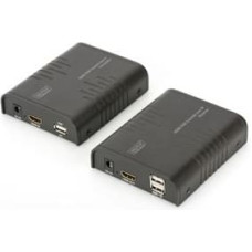 Digitus Professional HDMI KVM Extender over IP, Set - KVM | audio extender - 100Mb LAN