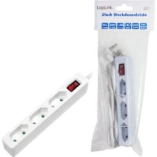 LogiLink - Slim - power strip - 1700 Watt