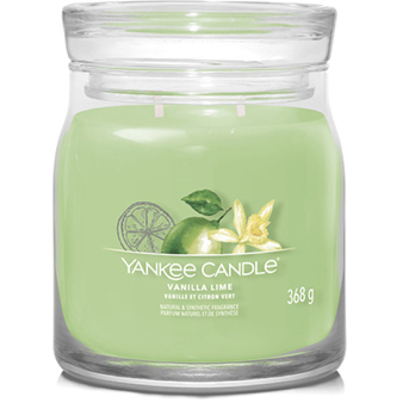 Yankee Candle Vanilla Lime signature candle 368 g