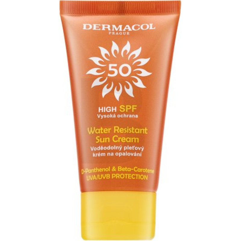 Dermacol saules krēms ūdensnoturīgs saules krēms SPF50 50 ml
